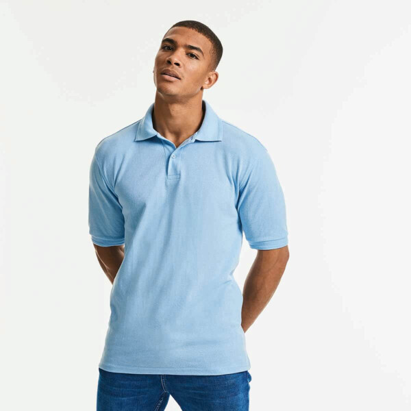 Russell Hardwearing Poly/Cotton Piqué Polo Shirt Thumbnail
